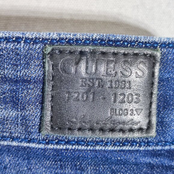 Guess Jeans Brittney Skinny women's size 28 ink blue colour stretchy - Picture 5 of 16